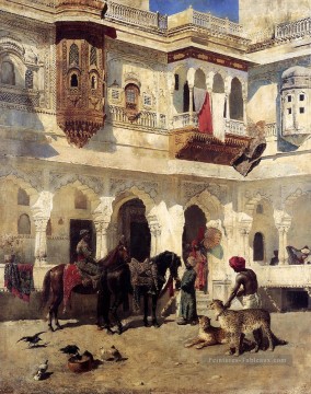  indien - Rajah à partir d’un chapeau Persique Egyptien Indien Edwin Lord Weeks